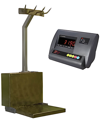 Electronic livestock weigh bar